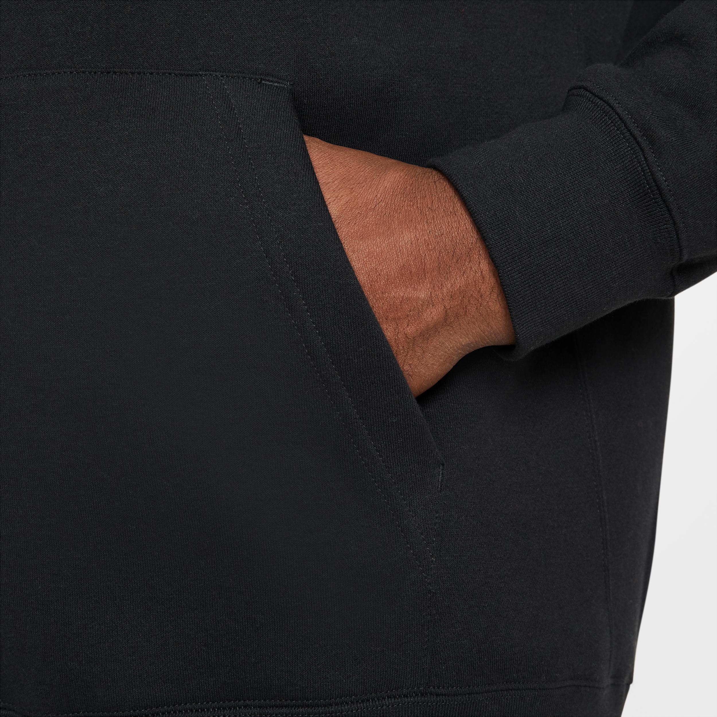 Mens Nike Sportswear Club Fleece Full-Zip Hoodie | BV2645-010 Product Image