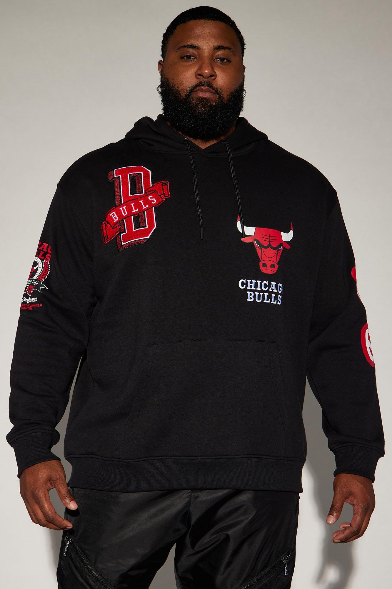 Bulls Campus Hoodie - Black Male Product Image