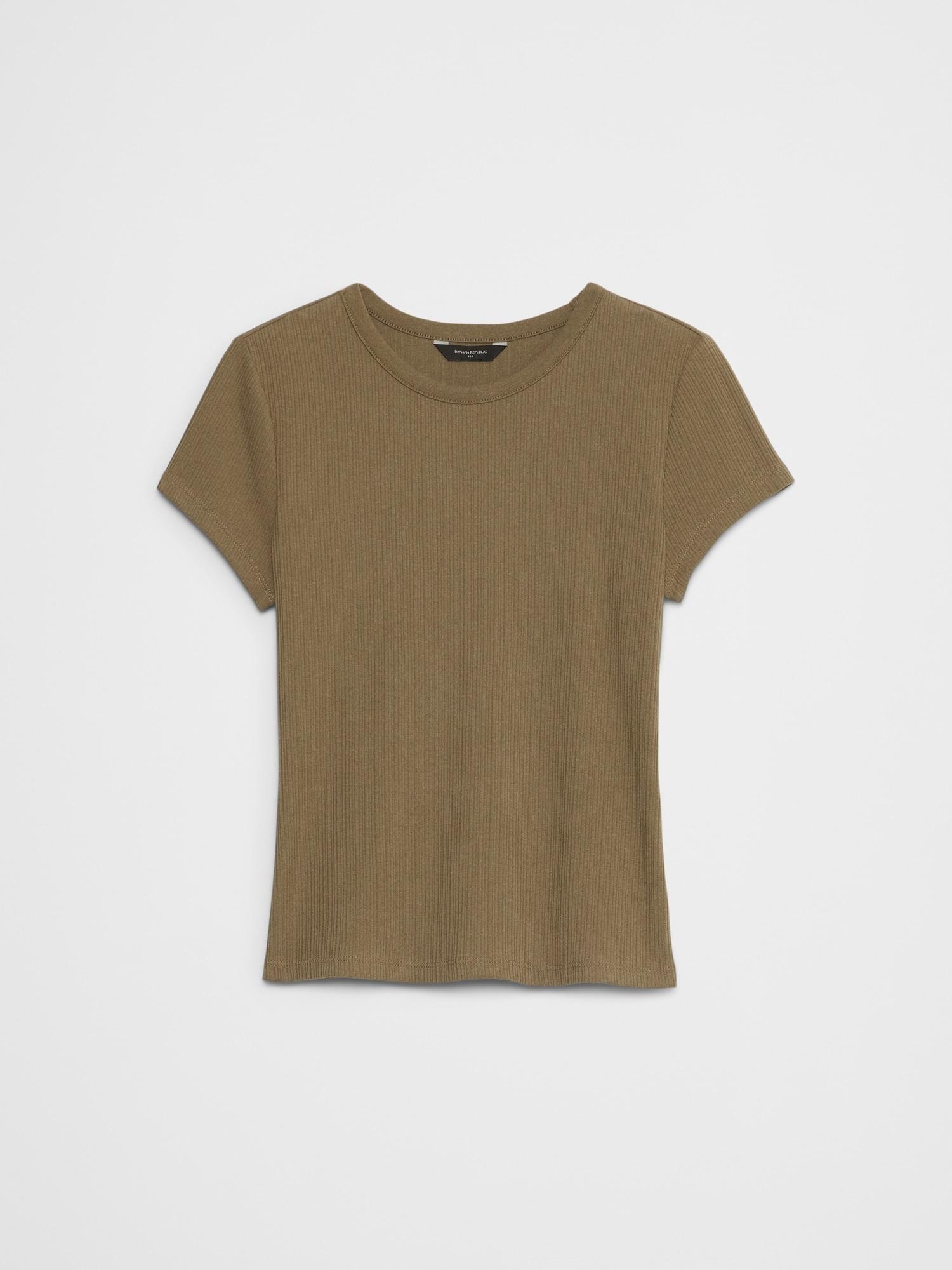 Variegated Ribbed T-Shirt Product Image