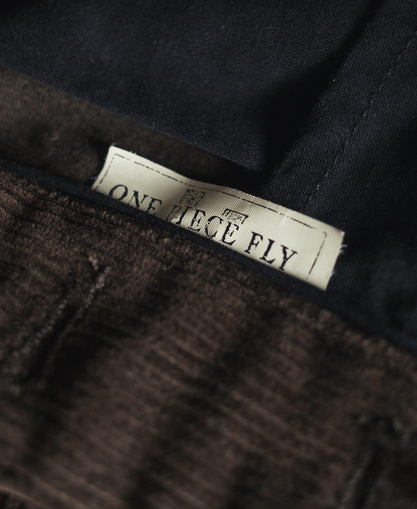 1920s Heavy-Duty Corduroy Work Pants - Brown Product Image