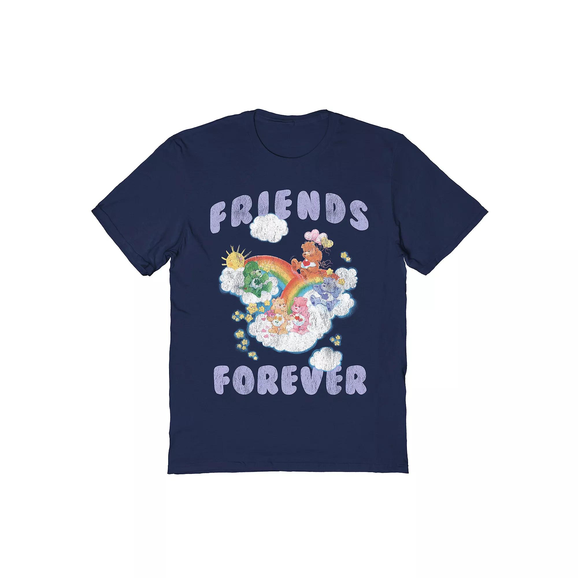 Men's Care Bear T-Shirt, Size: Medium, Blue Product Image