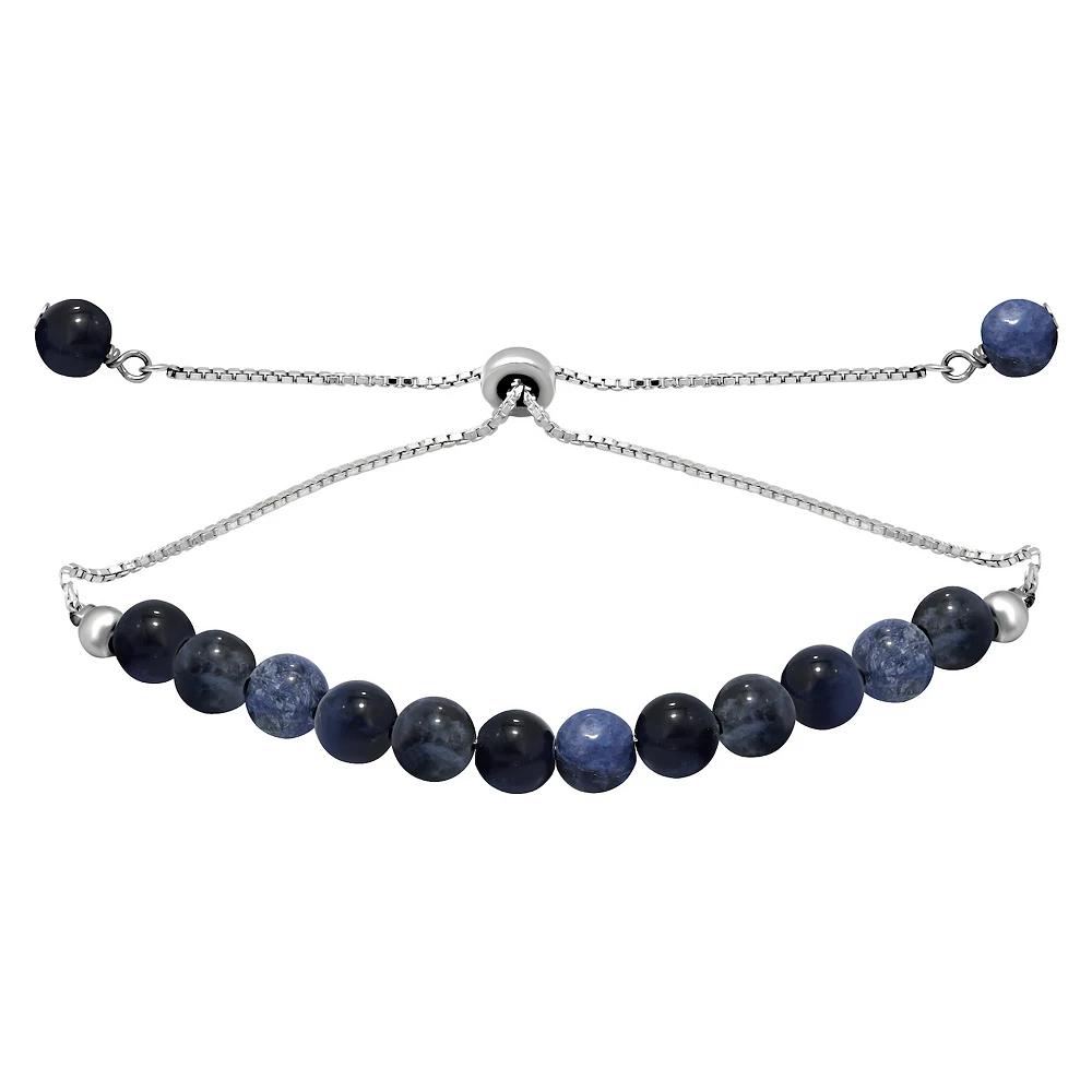 Aleure Precioso Gemstone Bead Frontal Adjustable Bracelet, Women's,  Product Image