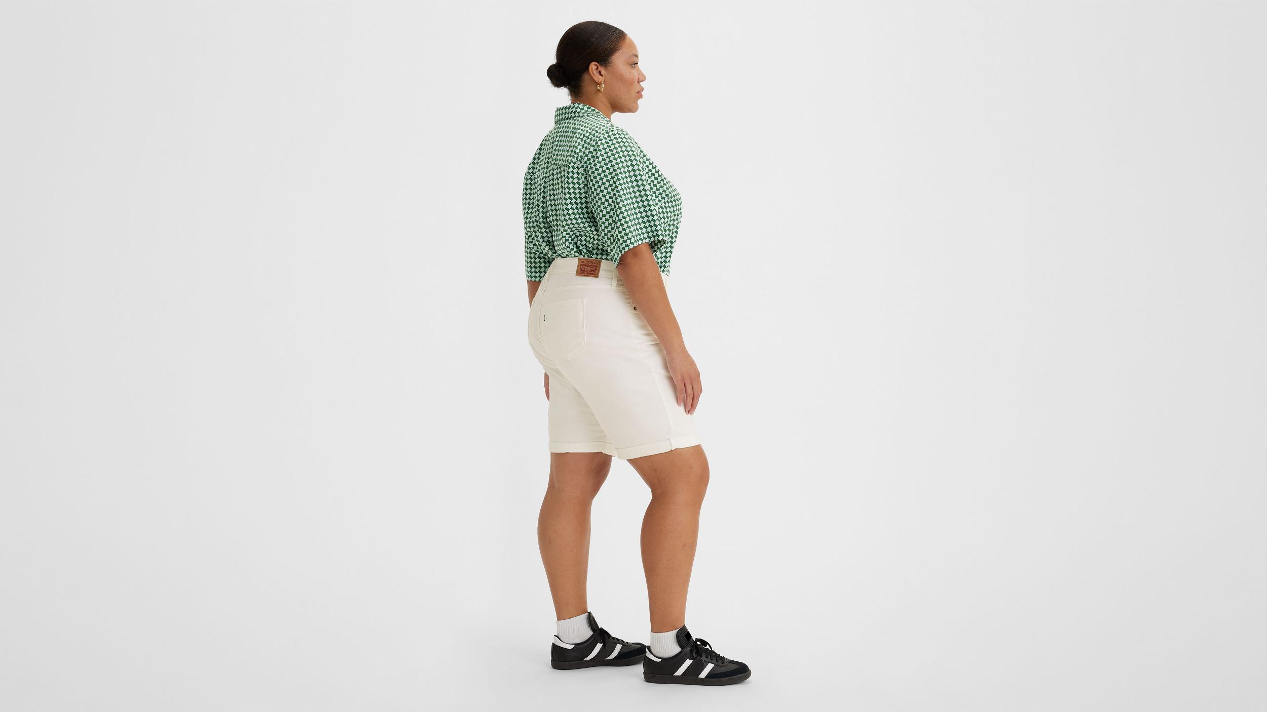 Classic Bermuda Women's Shorts (Plus Size) Product Image
