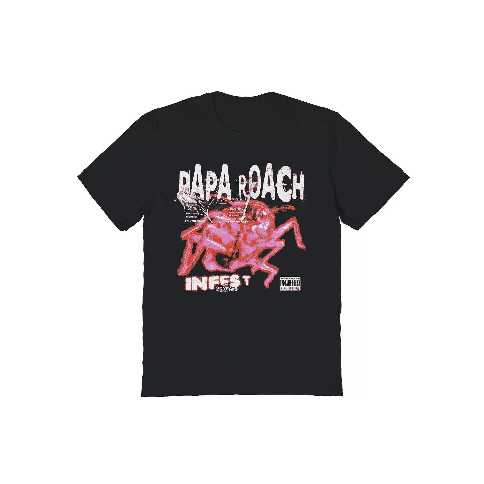 Men's Papa Roach Heatmap Roach Graphic Tee, Adult Unisex,  Product Image