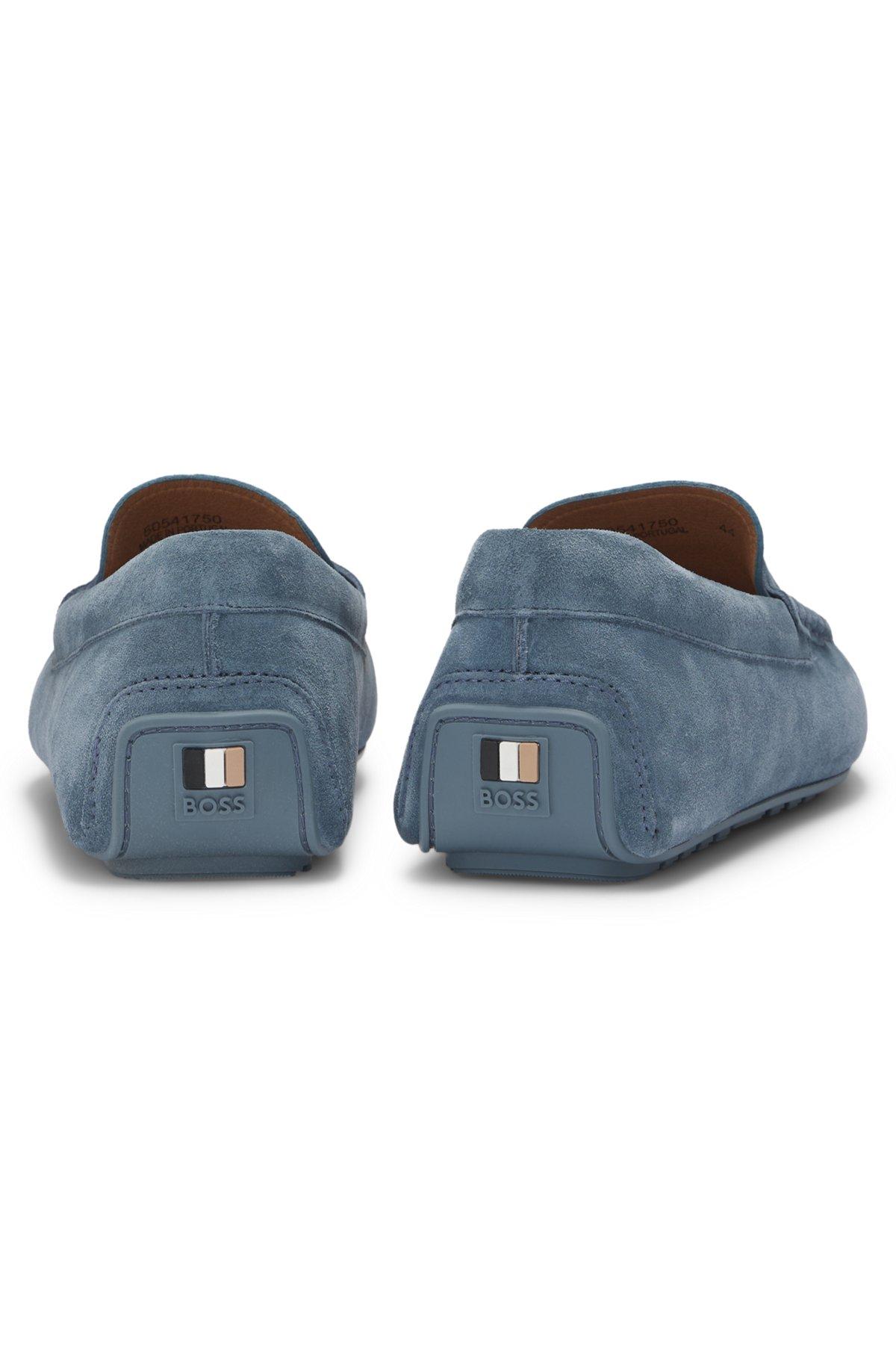 Penny-trim moccasins in suede Product Image