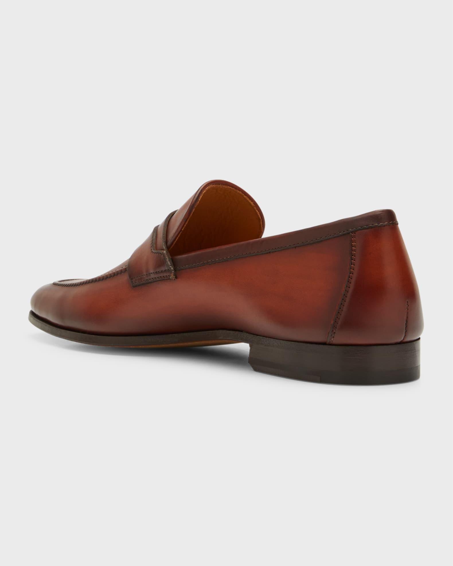Men's Sasso Leather Penny Loafers Product Image
