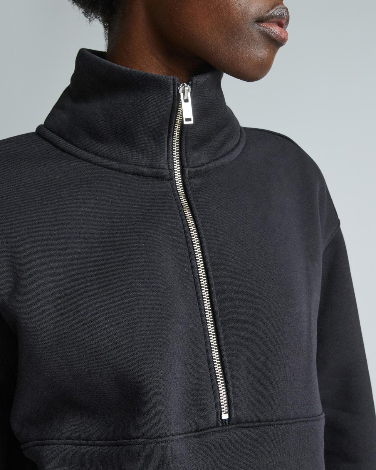 Womens ReTrack Half-Zip Sweatshirt by Everlane Product Image