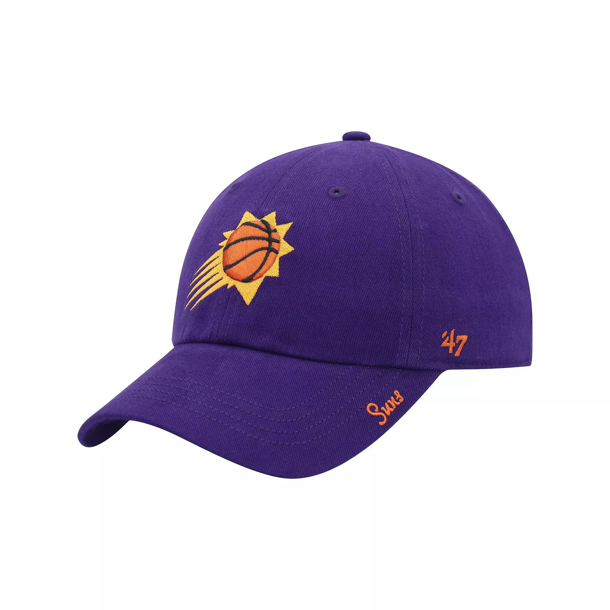 Women's '47 Purple Phoenix Suns Miata Clean Up Adjustable Hat, Phx Purple Product Image