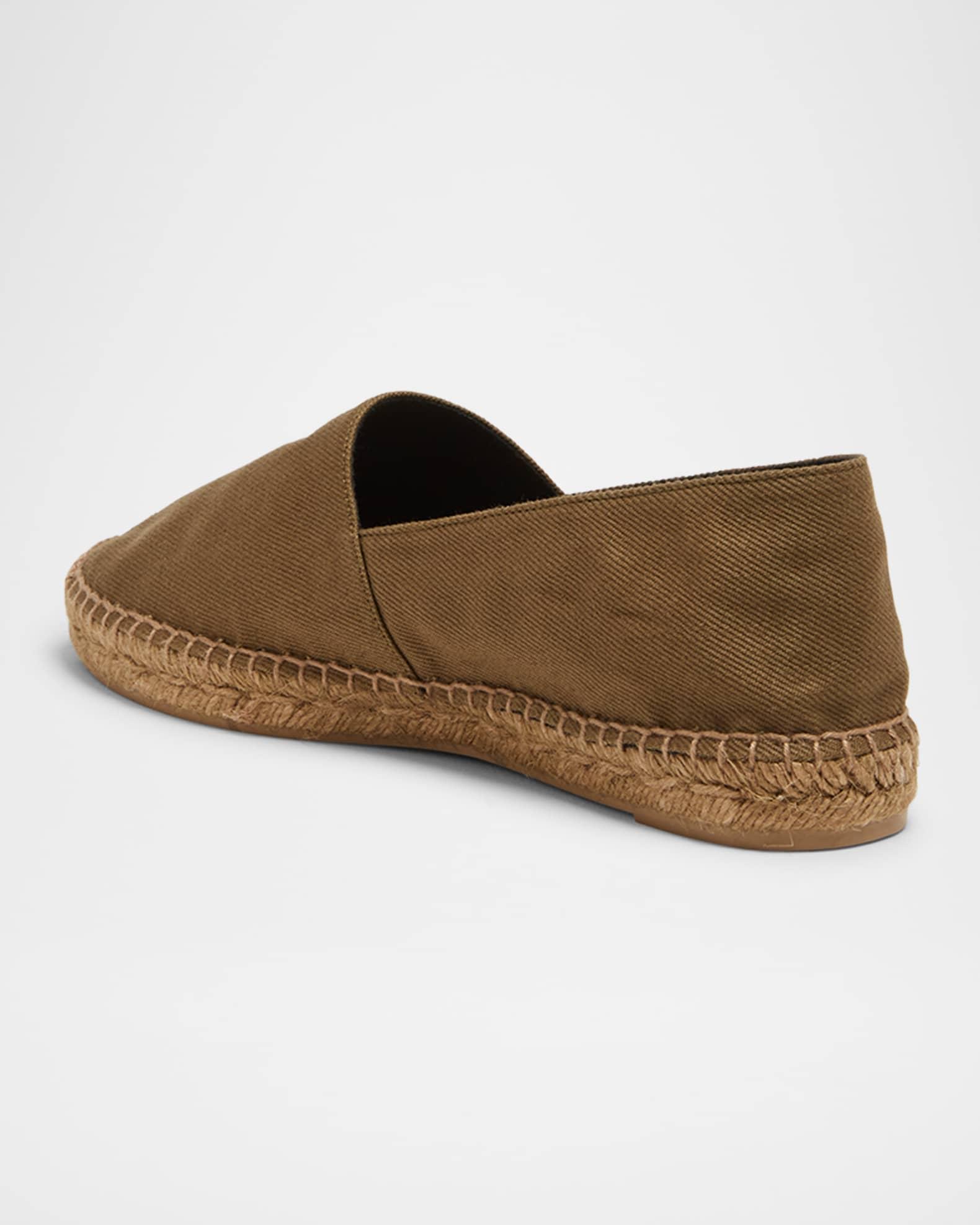 Cotton YSL Slip-On Espadrilles Product Image