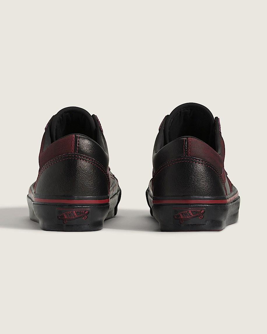 Premium Old Skool Tania Shoe in Dark Red / Black| Vans US Product Image