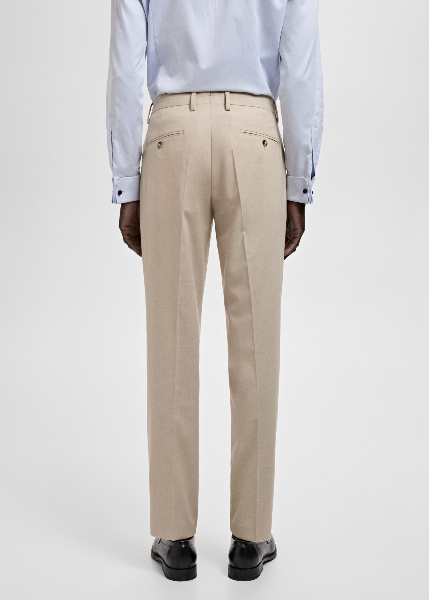 Milan slim-fit suit pants - Men | MANGO USA Product Image