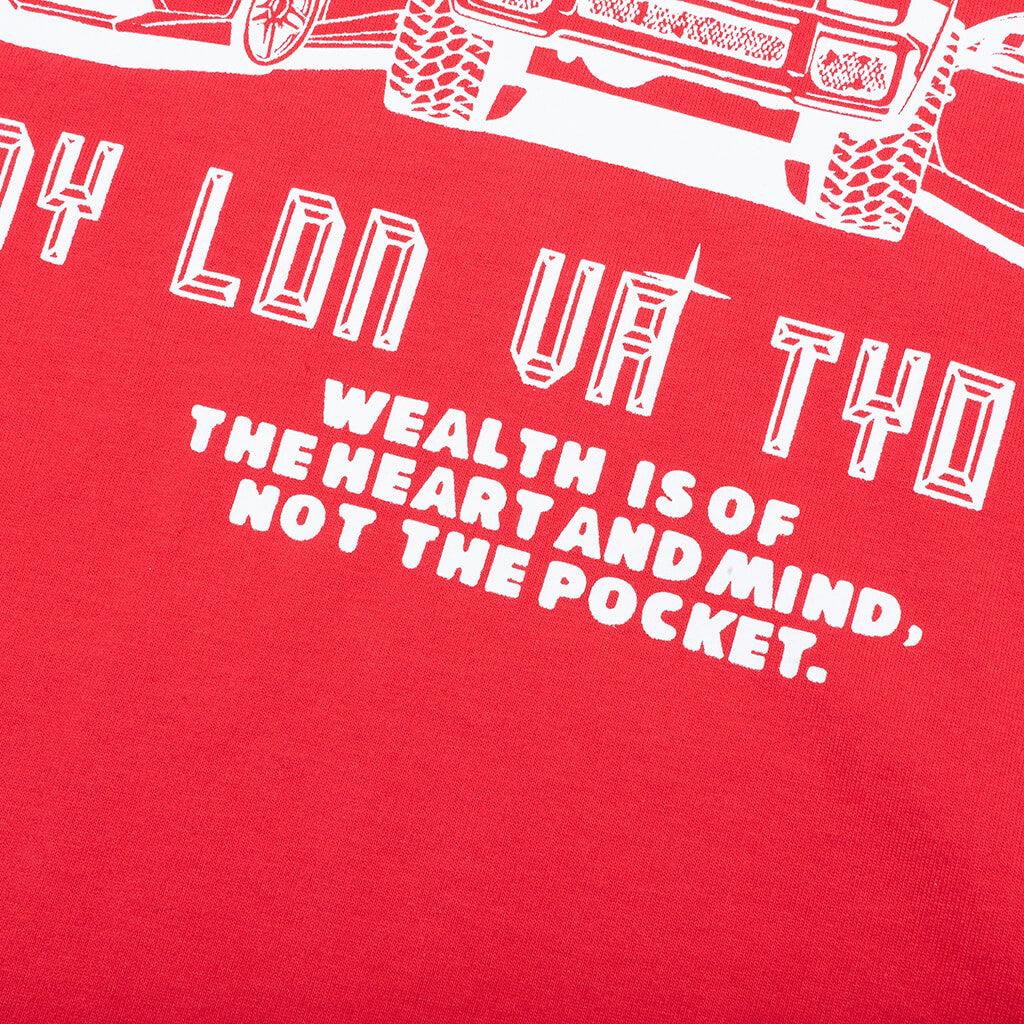 Ride S/S Knit Shirt - Red Male Product Image