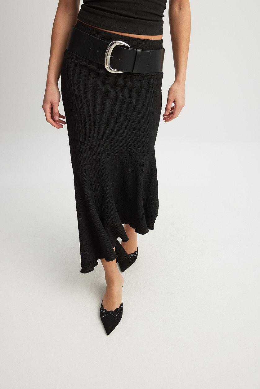 Flounce Maxi Skirt Product Image