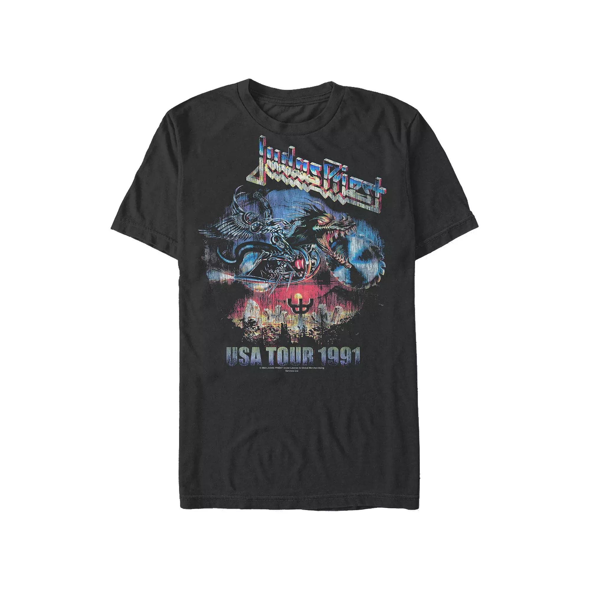 Men's Judas Priest USA Tour 1991 Graphic Tee,  Product Image