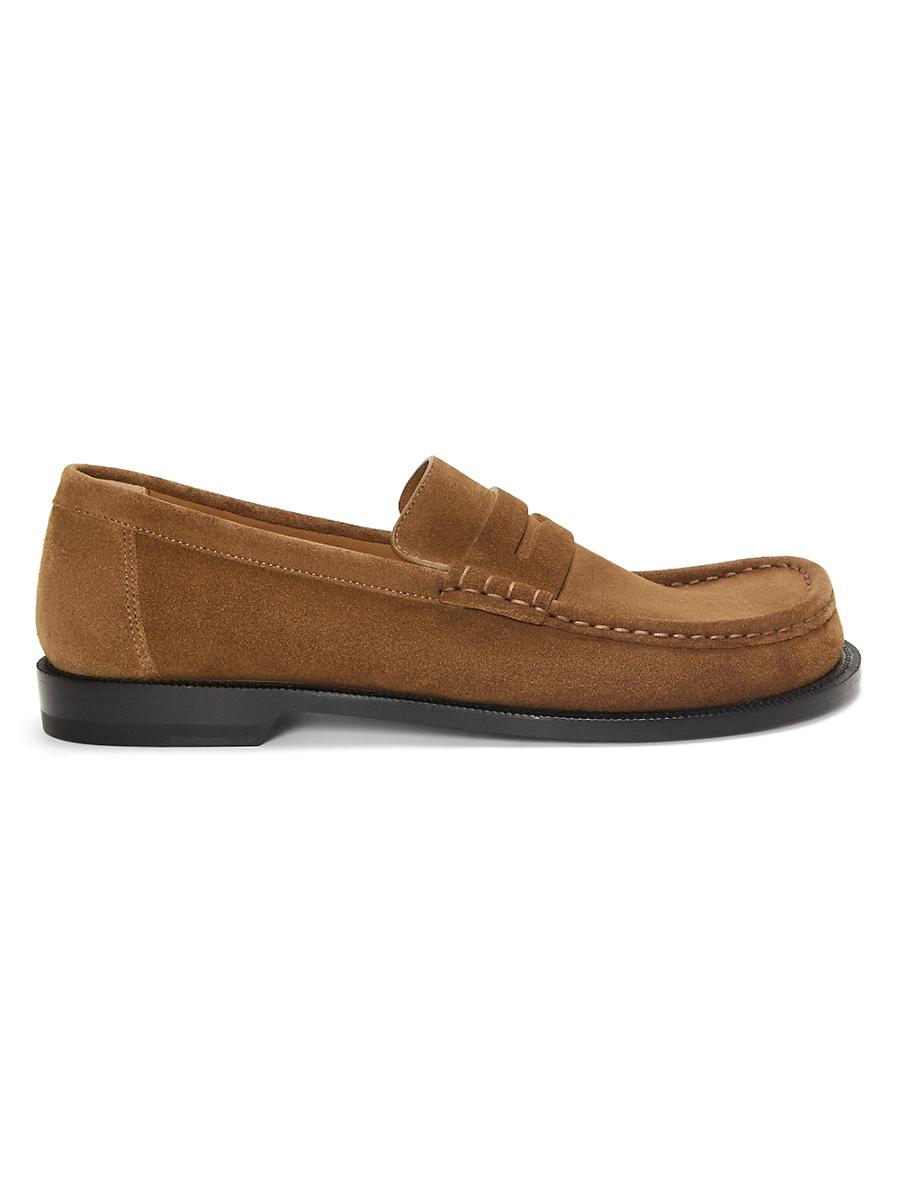 Mens Campo Suede Penny Loafers Product Image