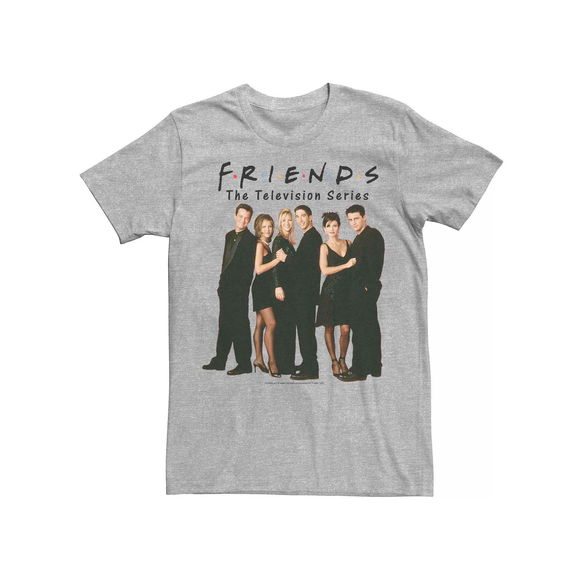 Men's Friends Group Shot Line Up Tee,  Product Image