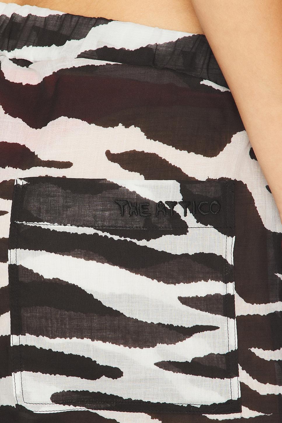 Zebra Printed Long Pant THE ATTICO Product Image