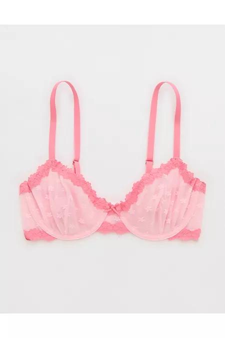 Show Off Daisy Mesh Unlined Bra Women's Product Image