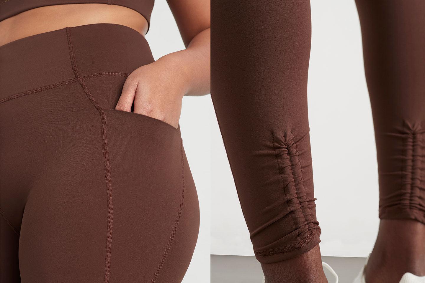 High Rise Drawstring Full Length Legging 225 Product Image