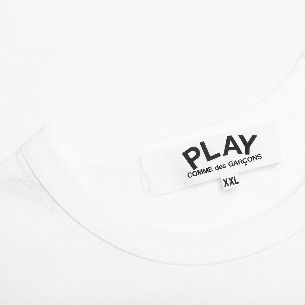 Big Heart L/S - White Male Product Image