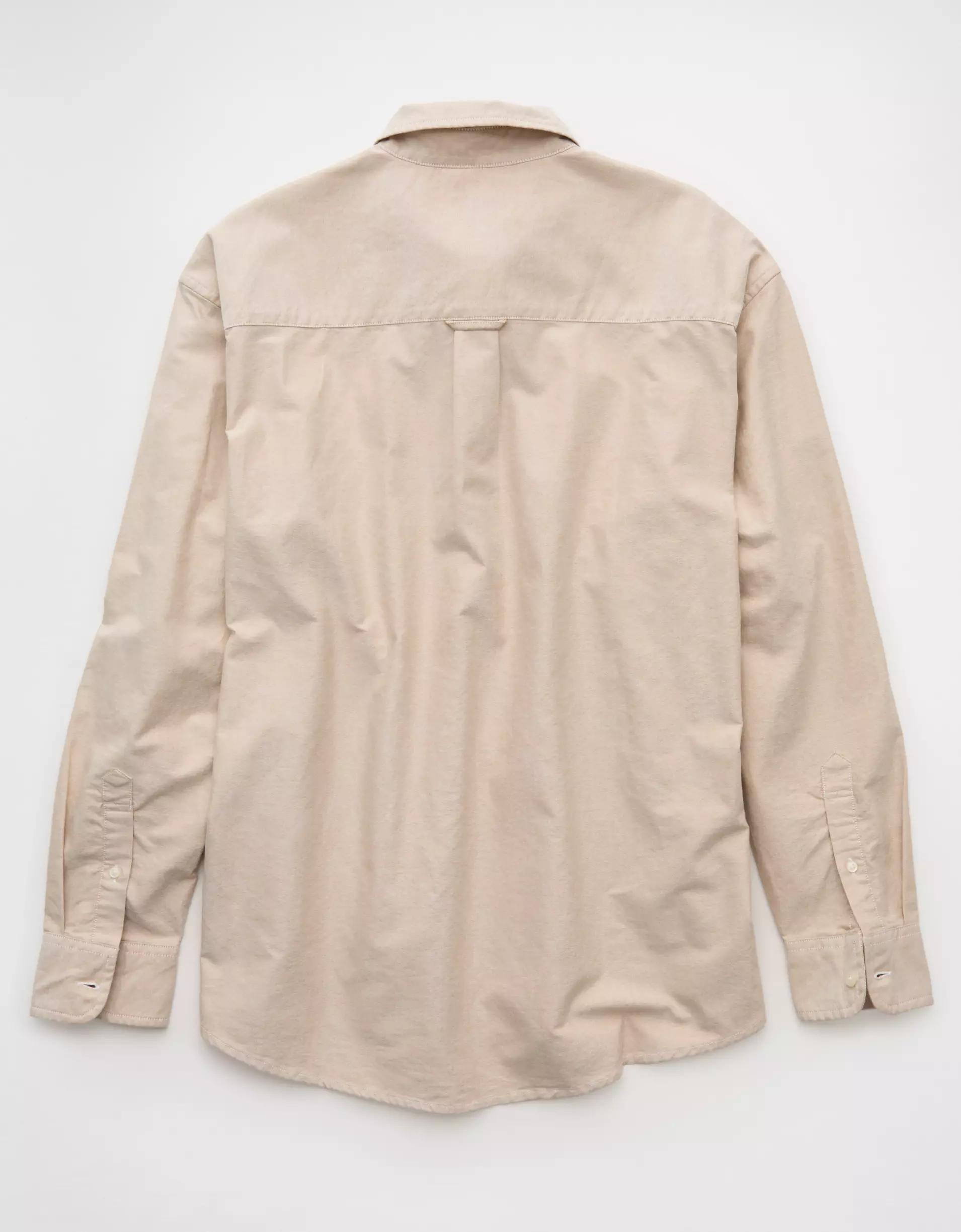 AE Everyday Relaxed Oxford Button-Up Shirt Product Image