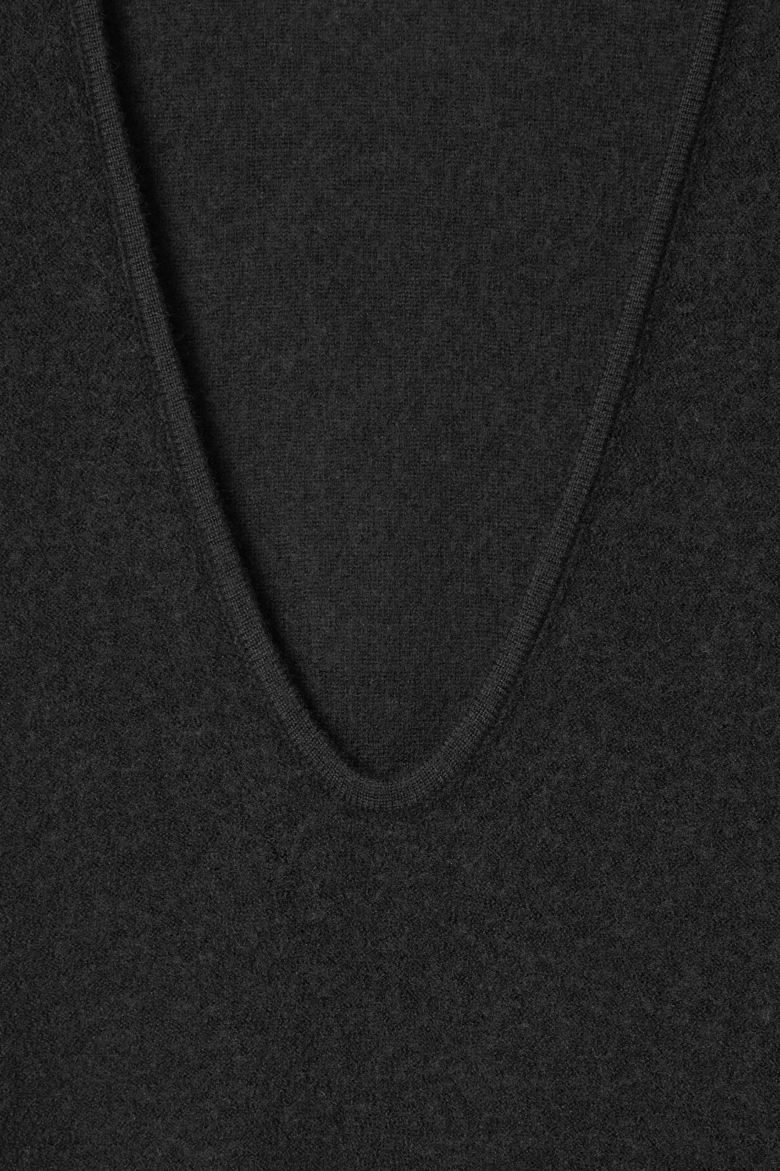 BOILED-WOOL MIDI DRESS Product Image