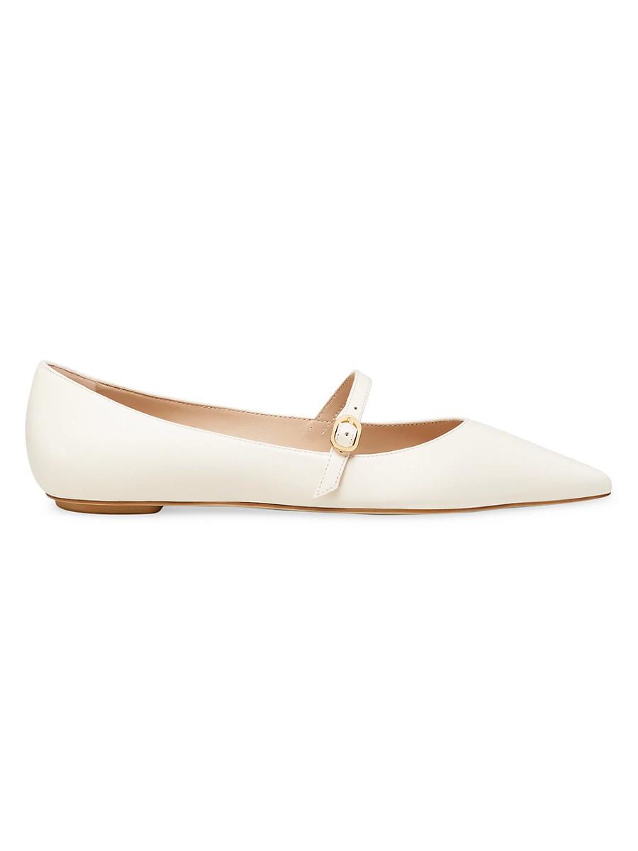 Womens Emilia Leather Mary Jane Ballet Flats Product Image