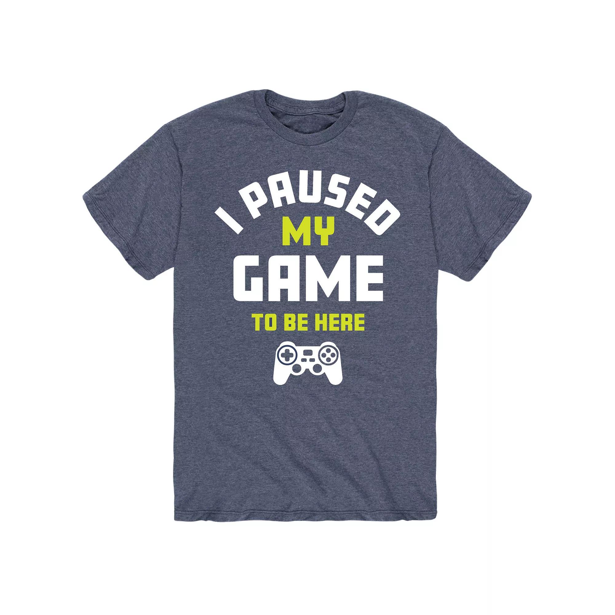 Men's "I Paused My Game To Be Here" Tee,  Product Image