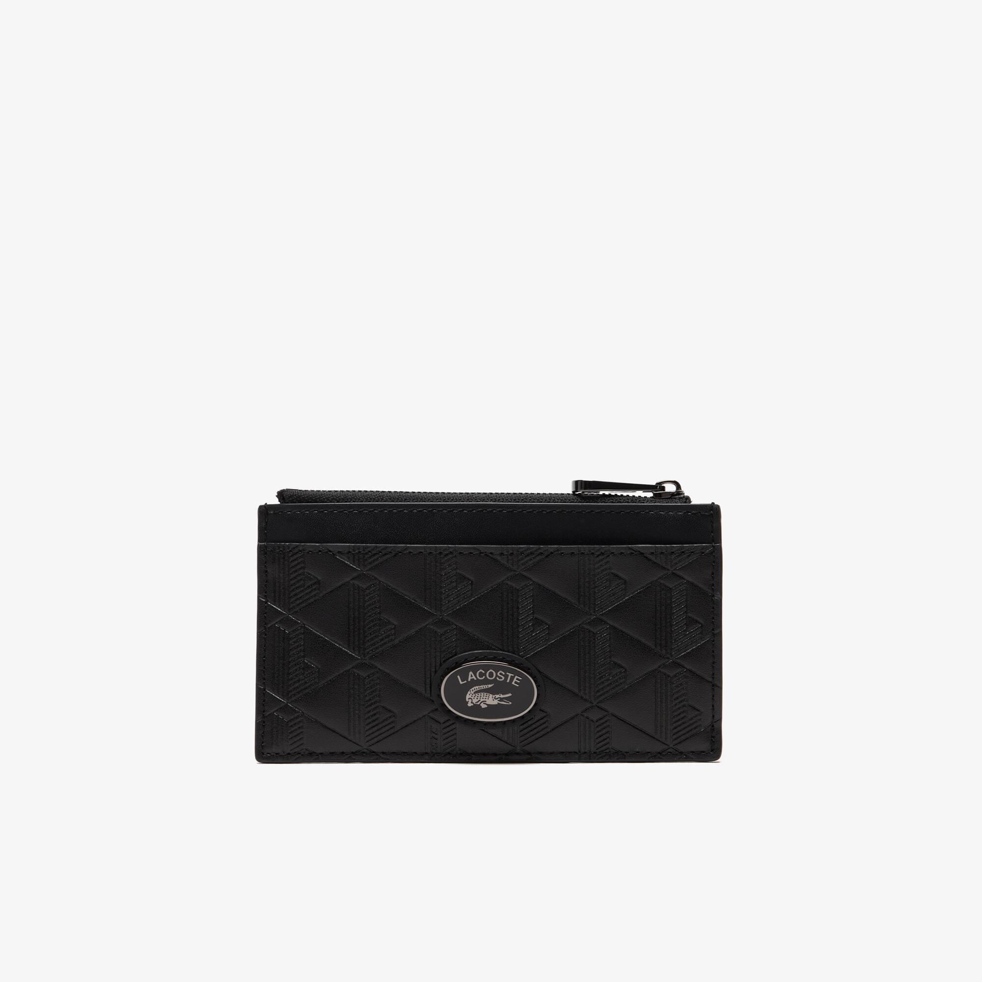 Nomogramme Zipped Leather Card Holder Product Image