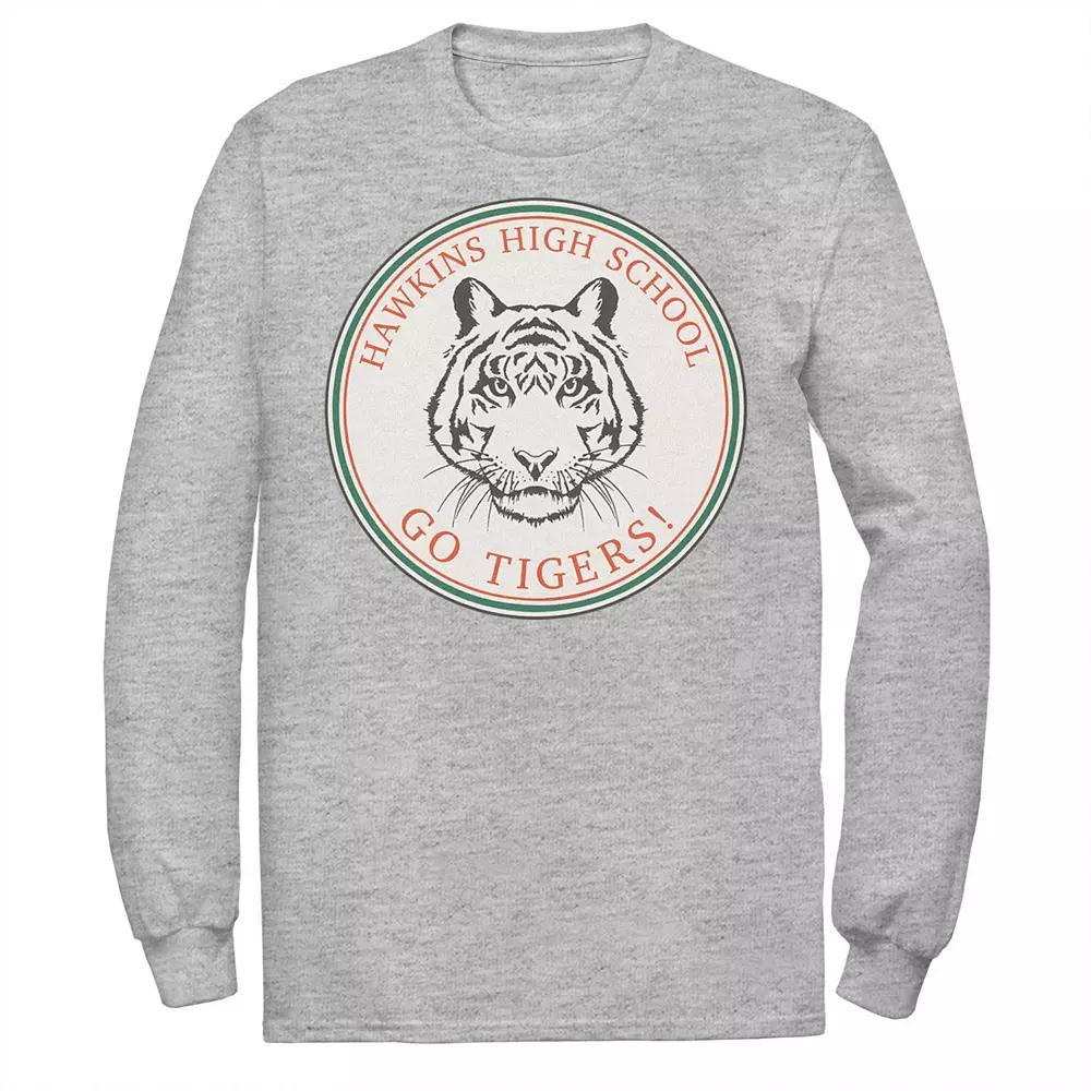 Men's Stranger Things Hawkins High School Go Tigers Logo Tee,  Product Image