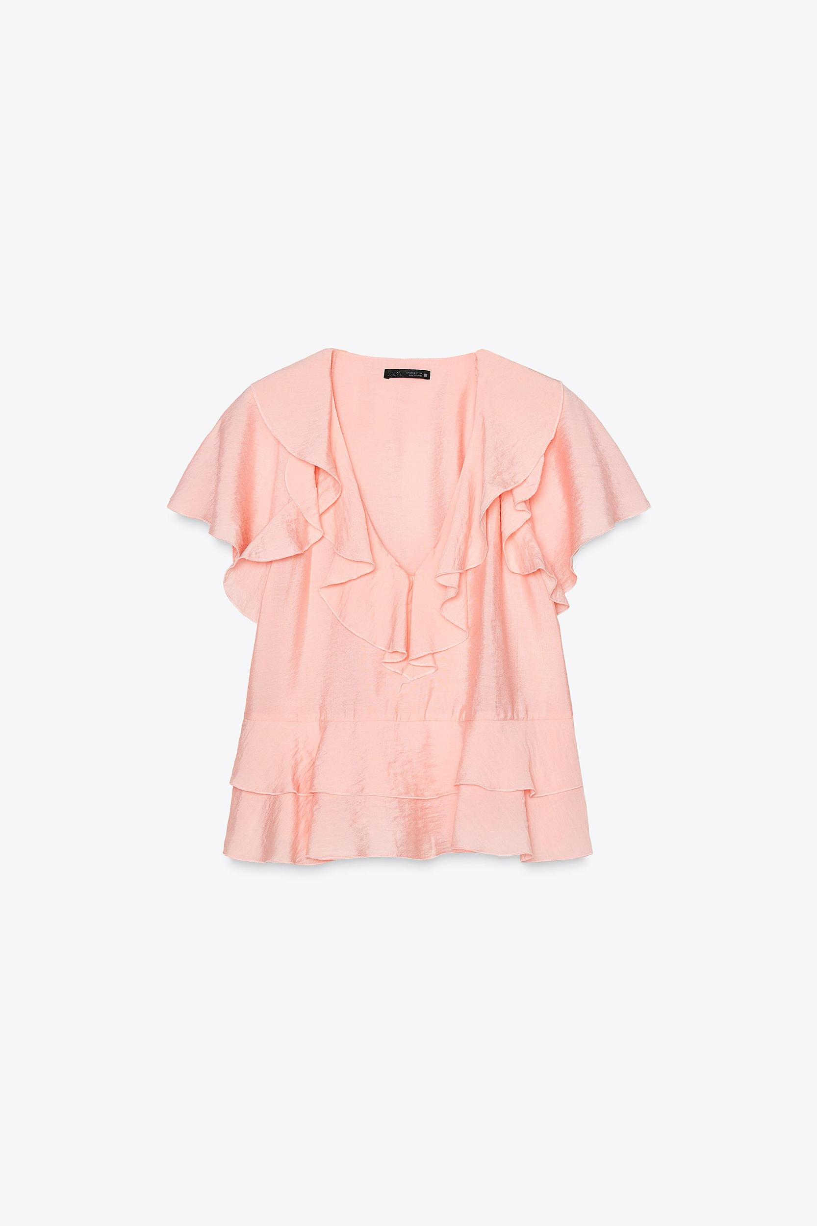 RUFFLED BLOUSE Product Image