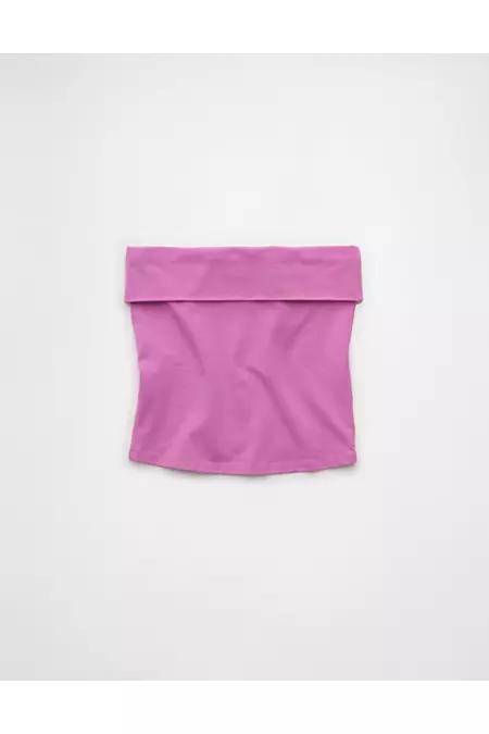 AE It Knit Foldover Tube Top Women's Product Image