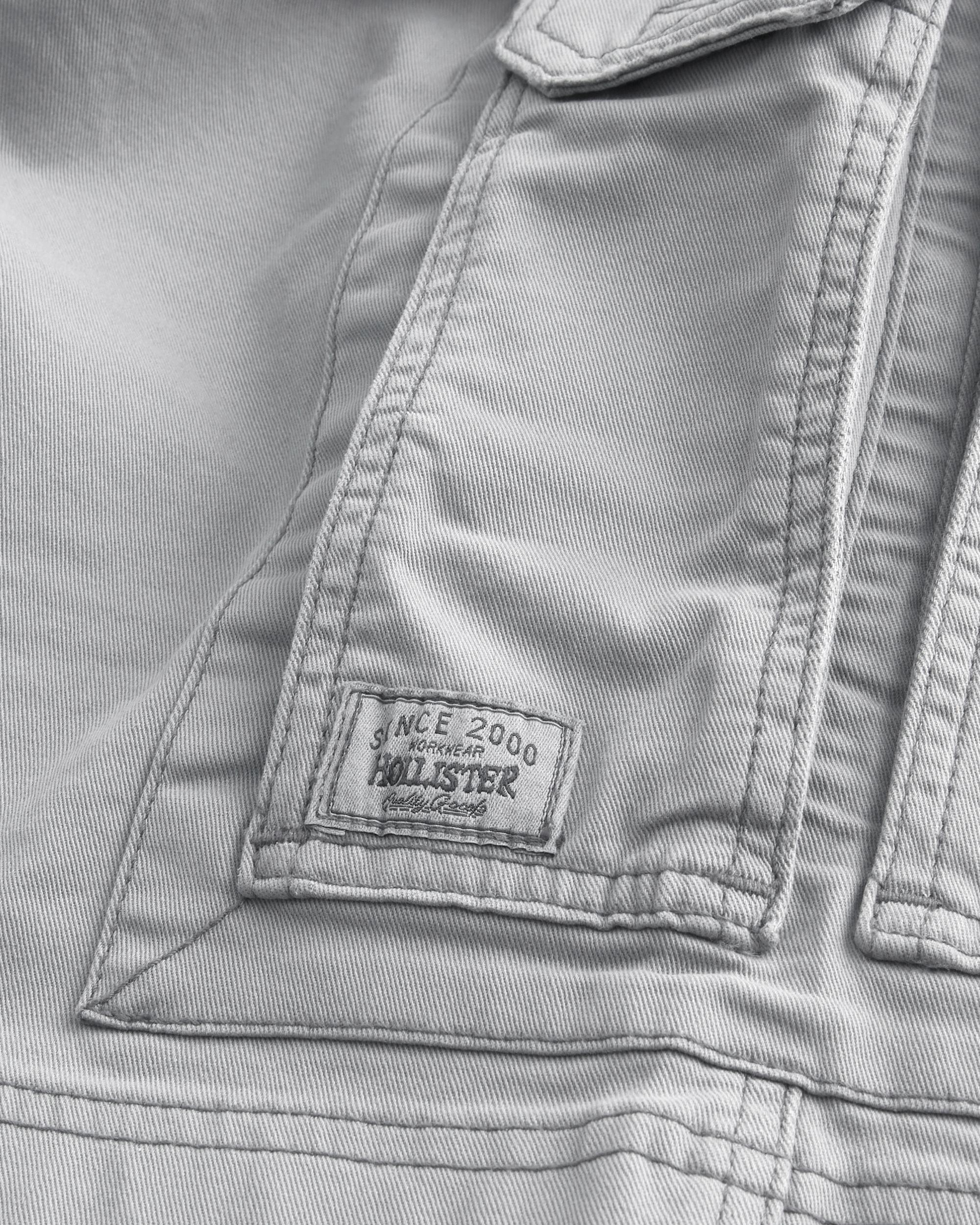 At-the-Knee Baggy Cargo Shorts Product Image