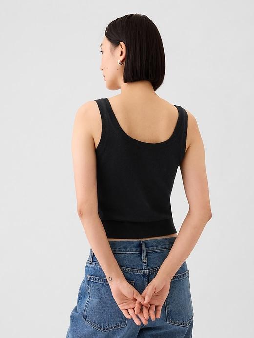 CashSoft Cropped Tank Top Product Image