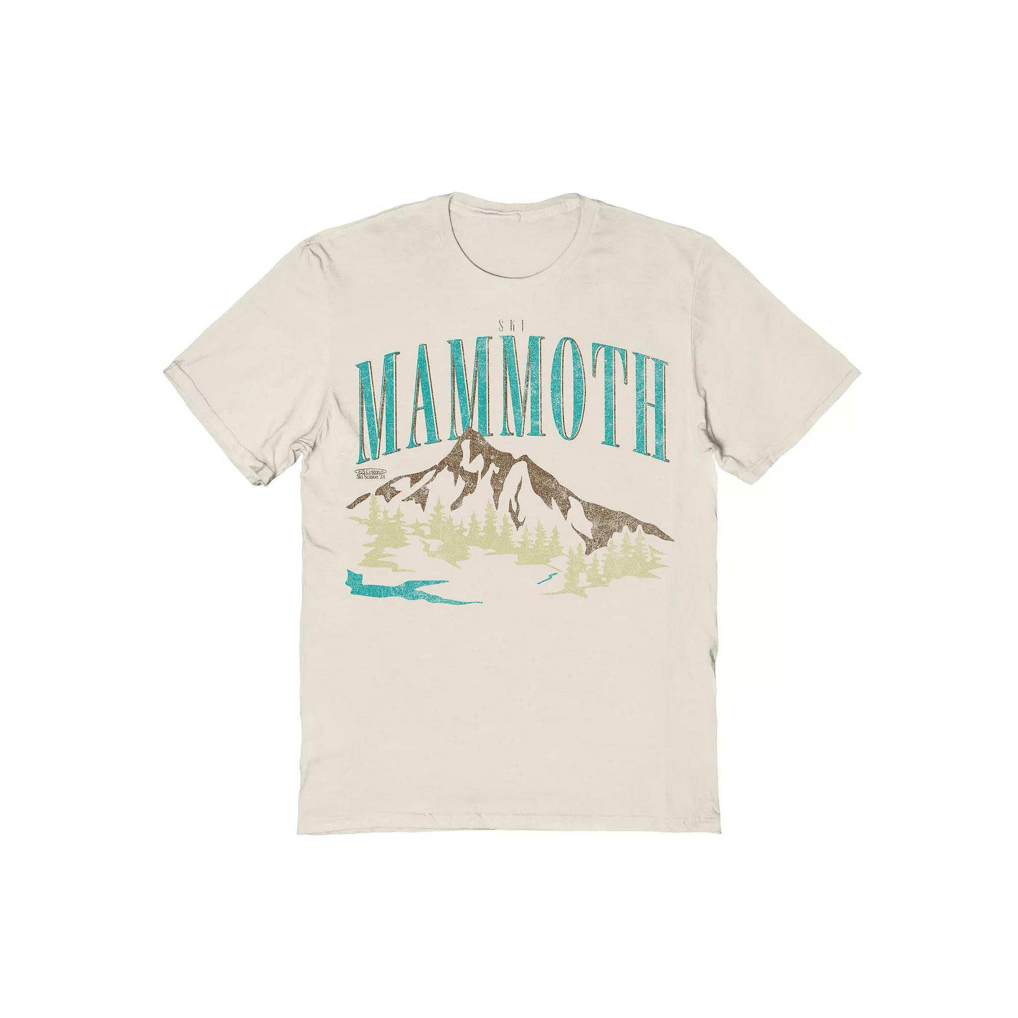 Men's Mammoth Heather Graphic Tee, Size: Small, Natural Product Image