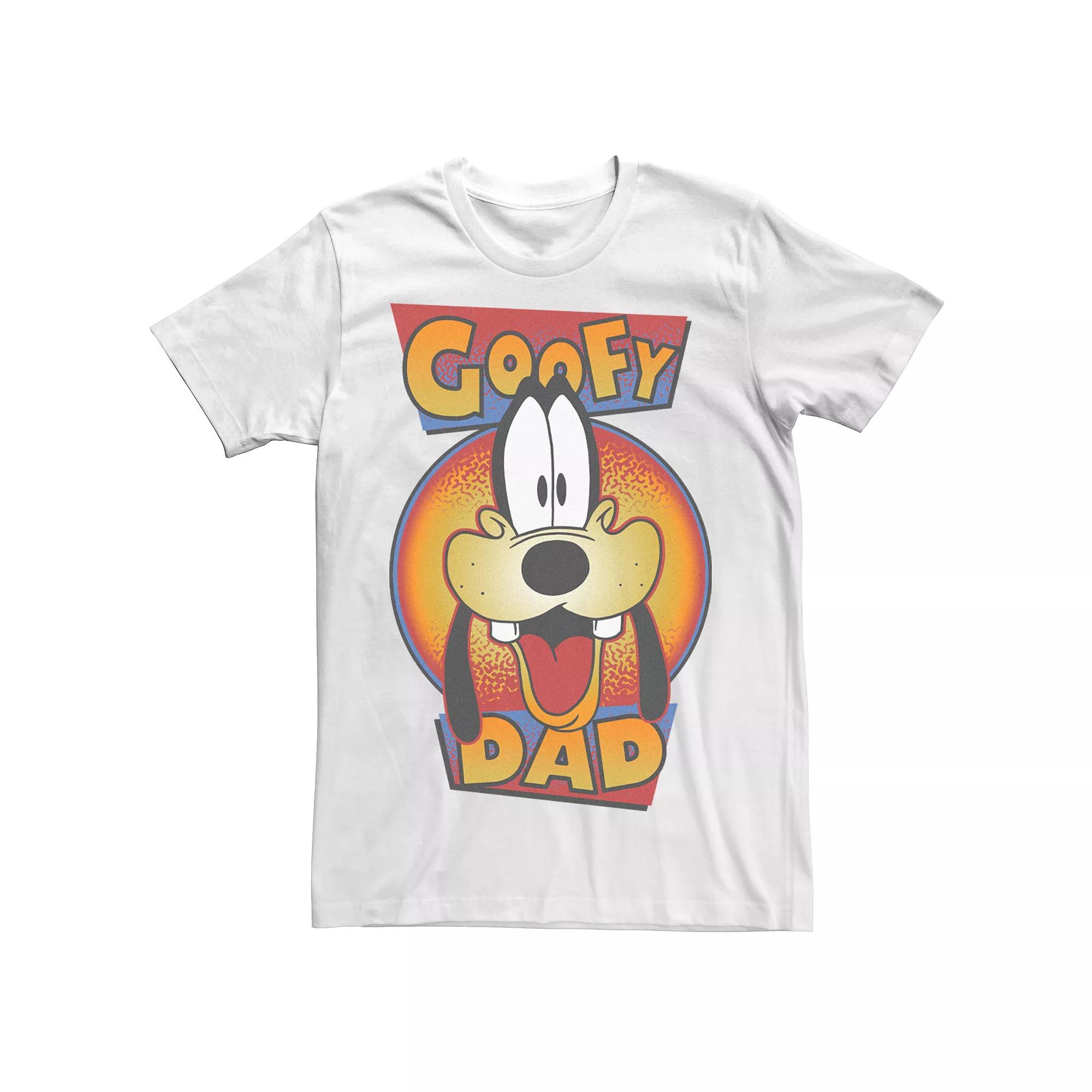 Big & Tall Disney A Goofy Movie Goofy Dad Tee, Men's, Size: 3XLT, White Product Image