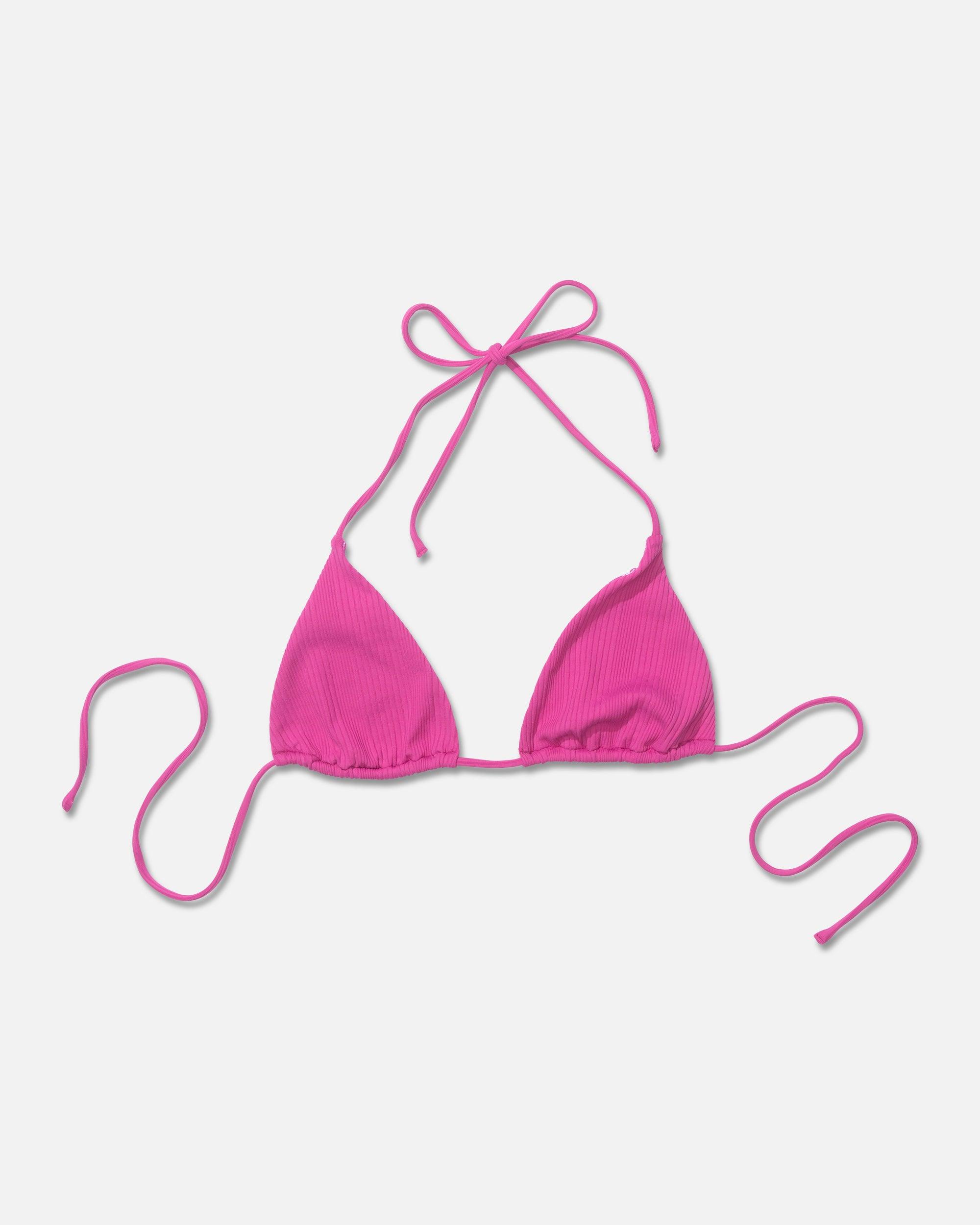Seafarer Tri Bikini Top - Raspberry Female Product Image