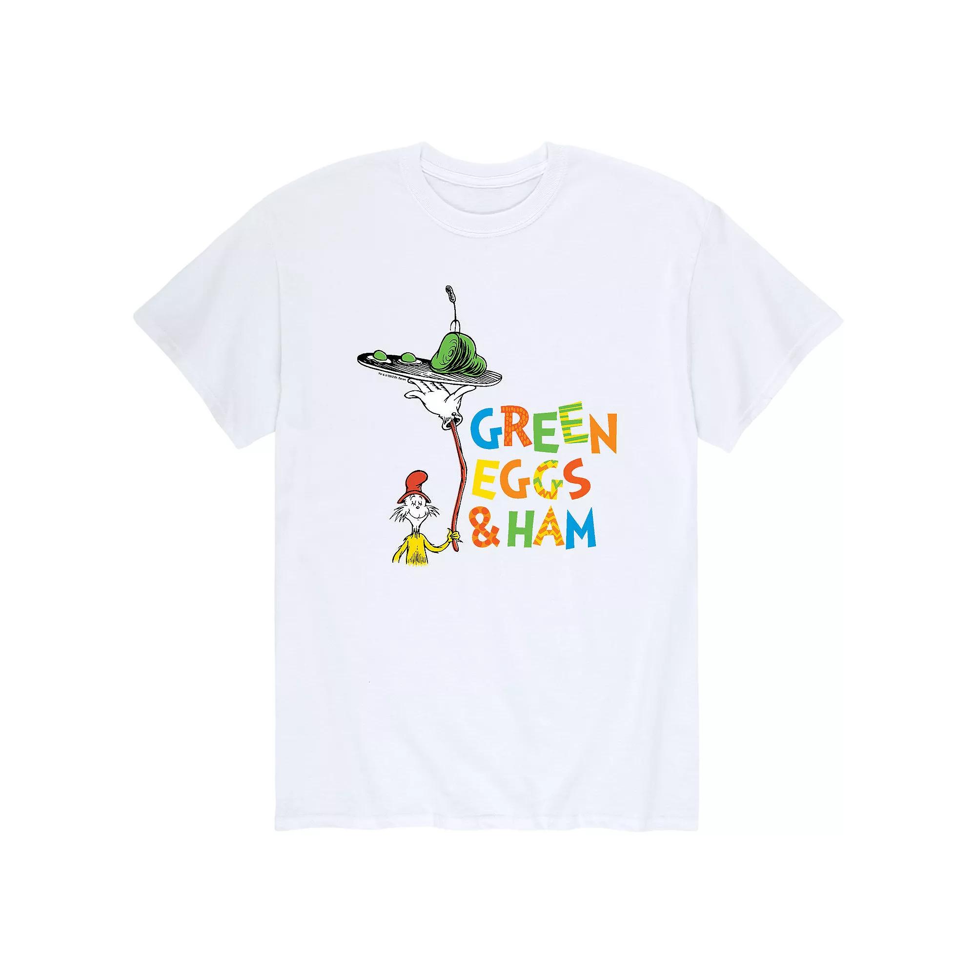 Men's Dr. Seuss Green Eggs & Ham Tee,  Product Image
