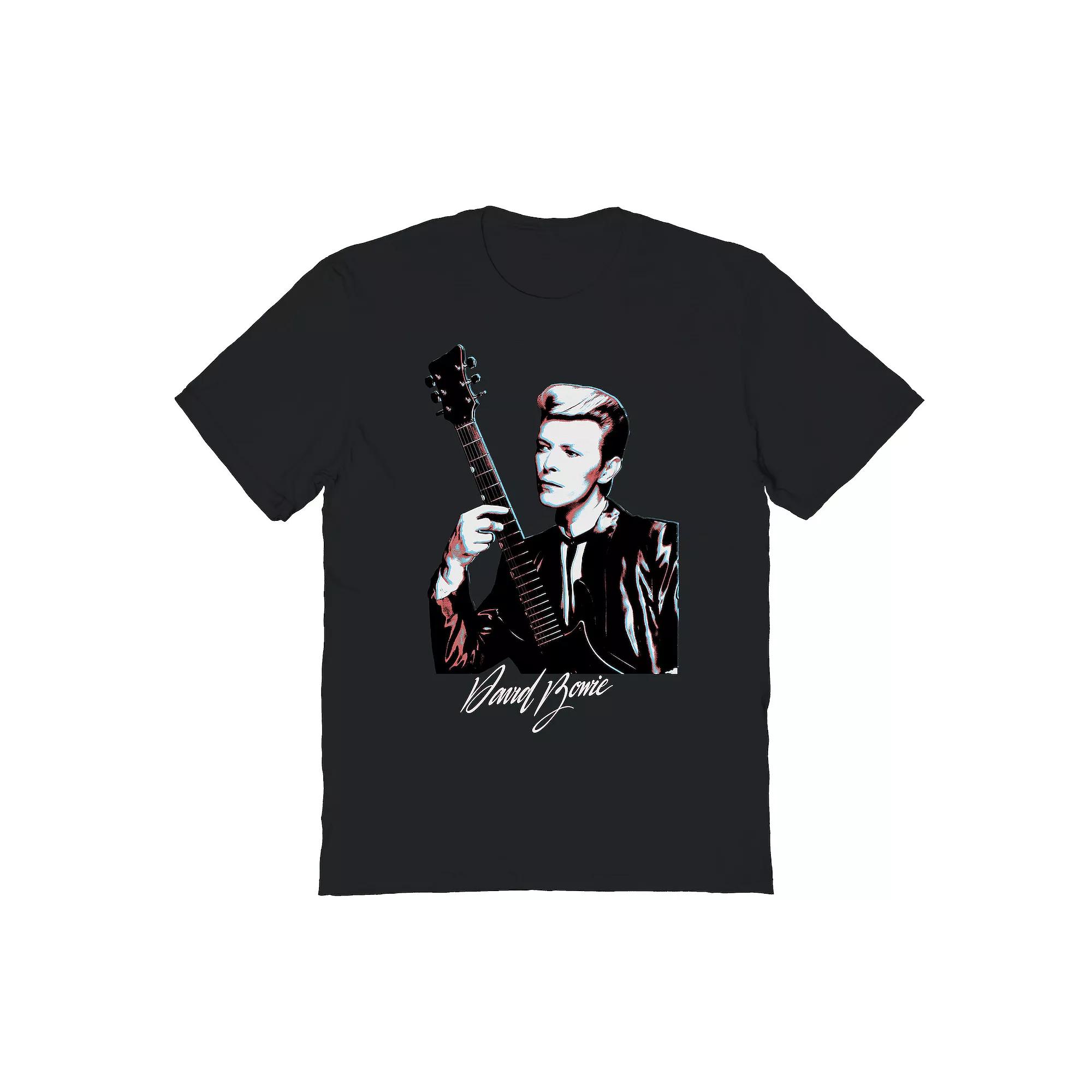 Men's David & Guitar Graphic Tee, Size: XXL, Black Product Image