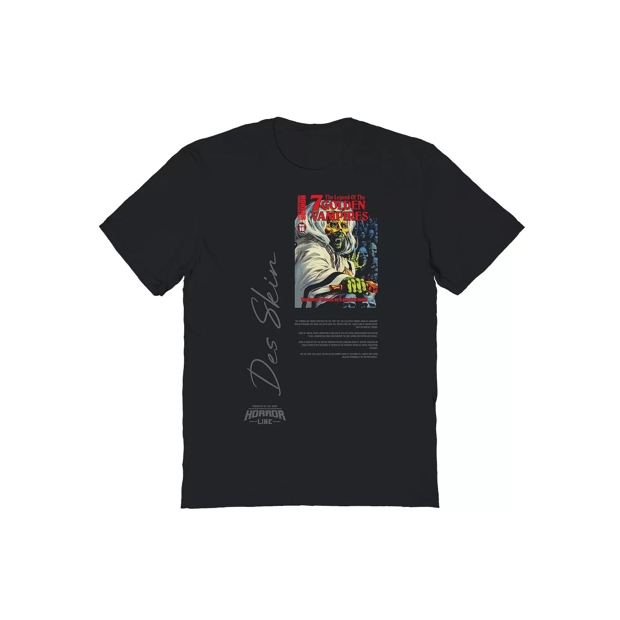 Men's Horror Line Golden Vampires Graphic Tee,  Product Image