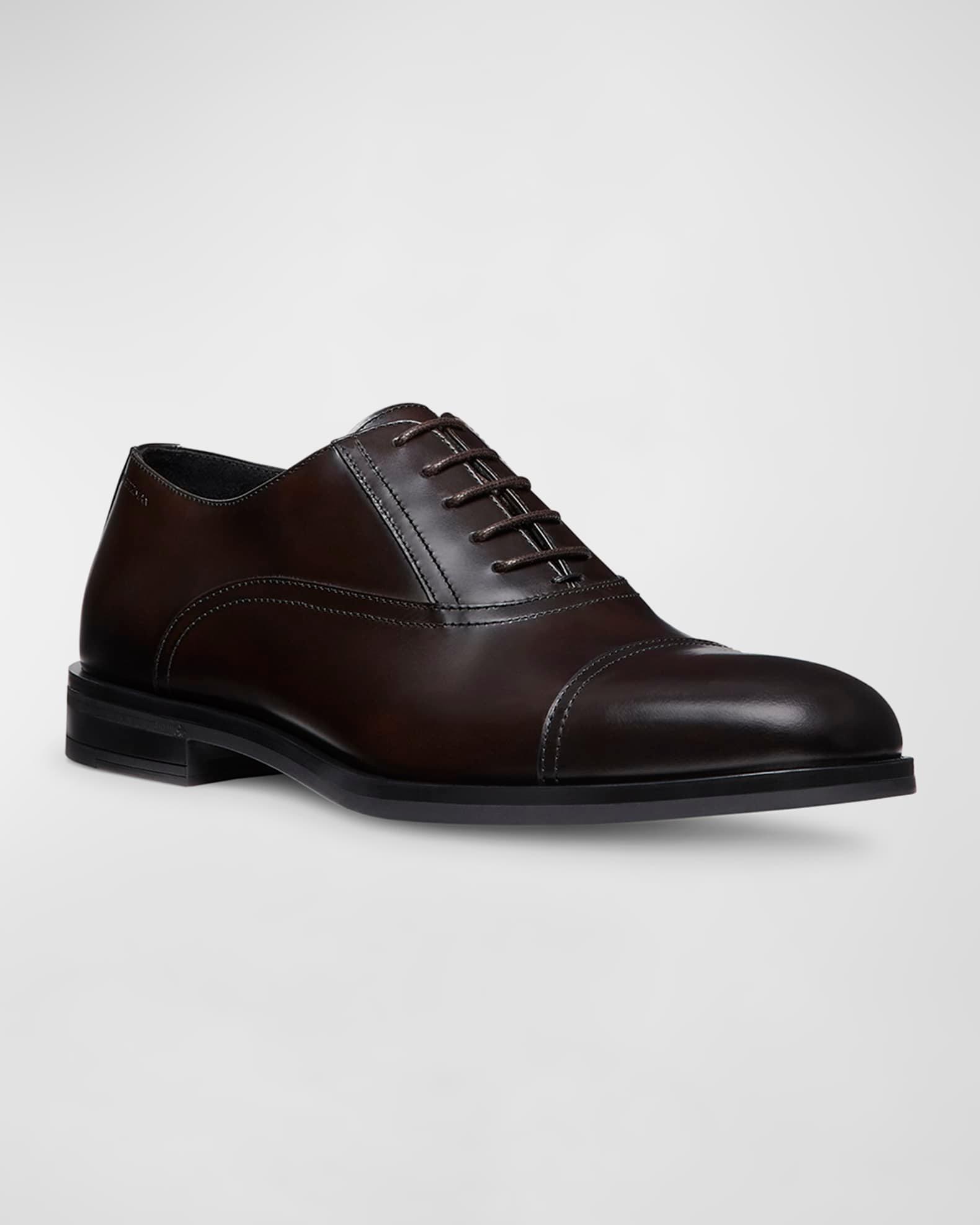 Men's Club Calfskin Classic Oxford Loafers Product Image