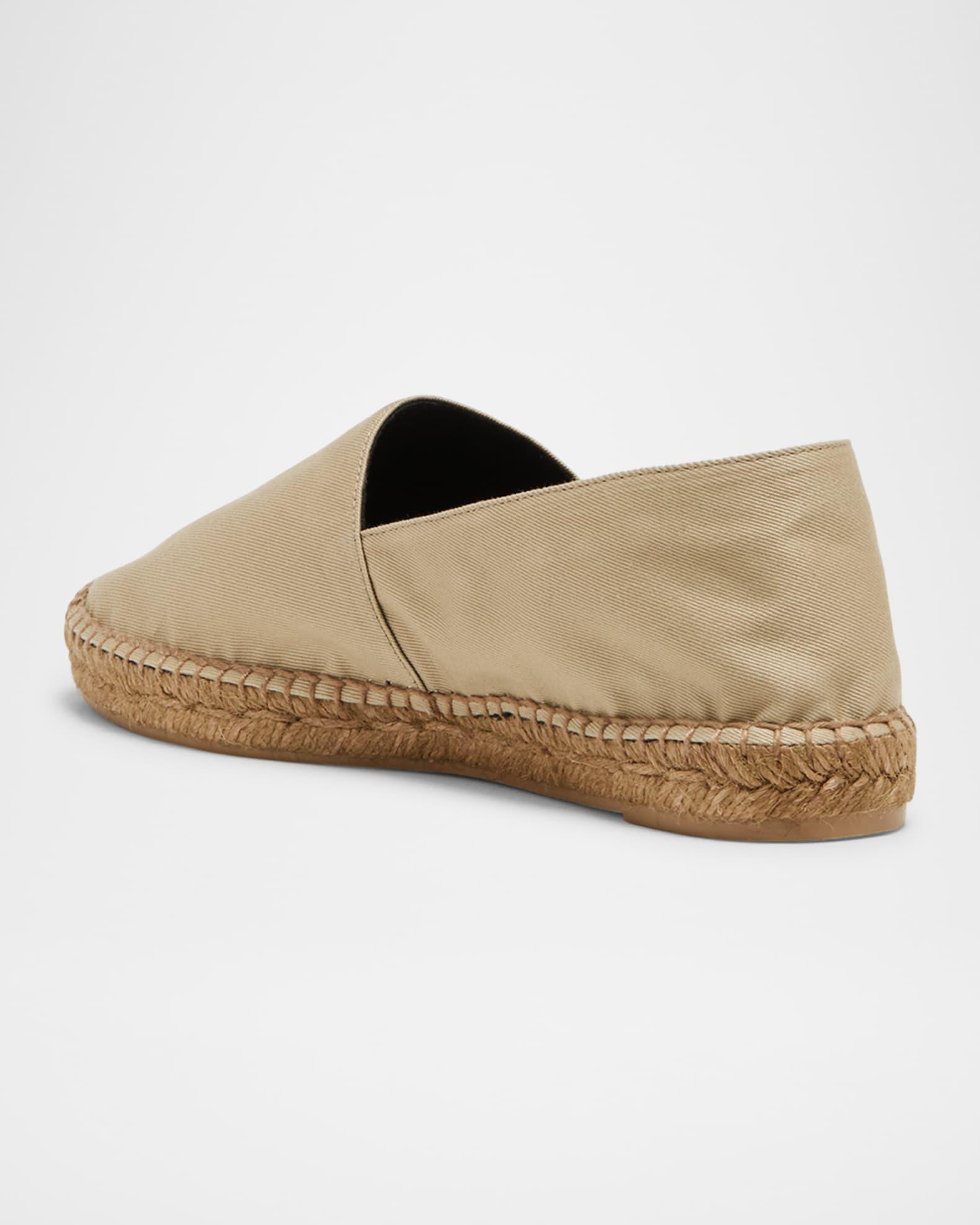 Cotton YSL Slip-On Espadrilles Product Image