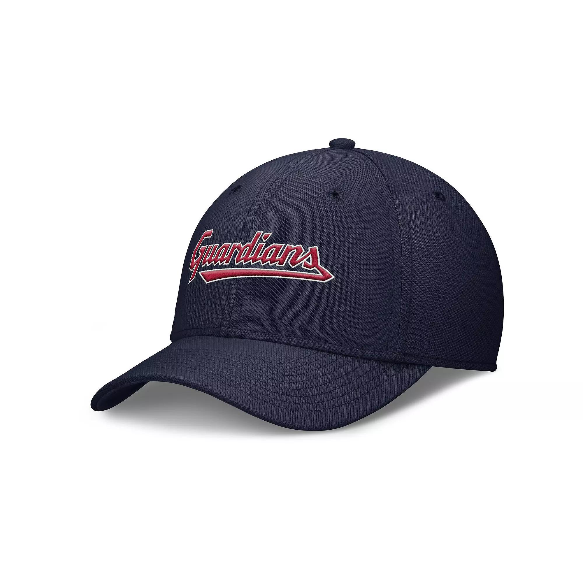 Men's Nike Navy Cleveland Guardians Rise Performance Flex Hat,  Product Image