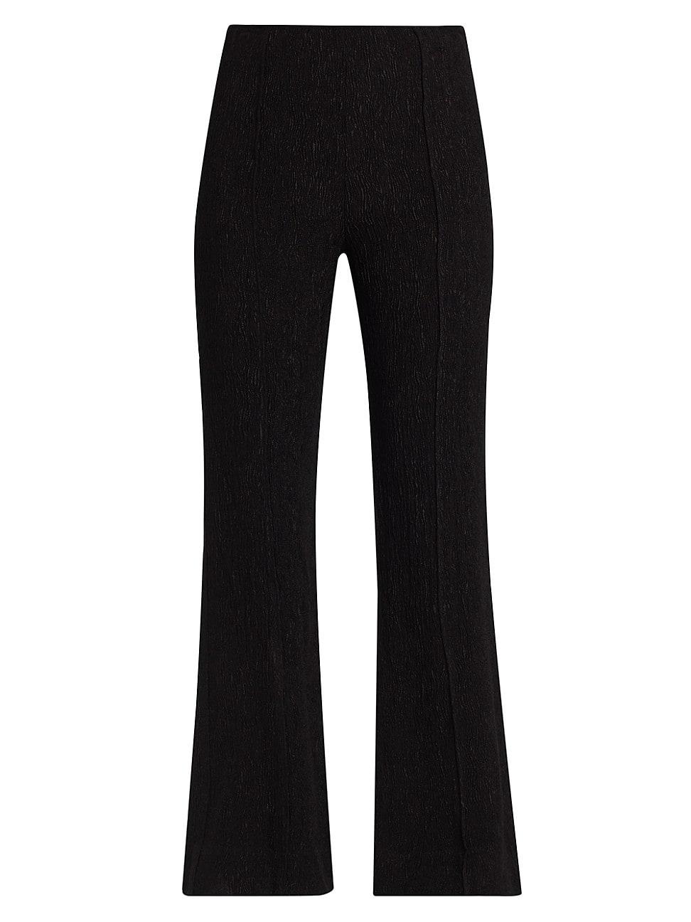 Womens Stretch Crepe Flared Pants Size 0 Product Image