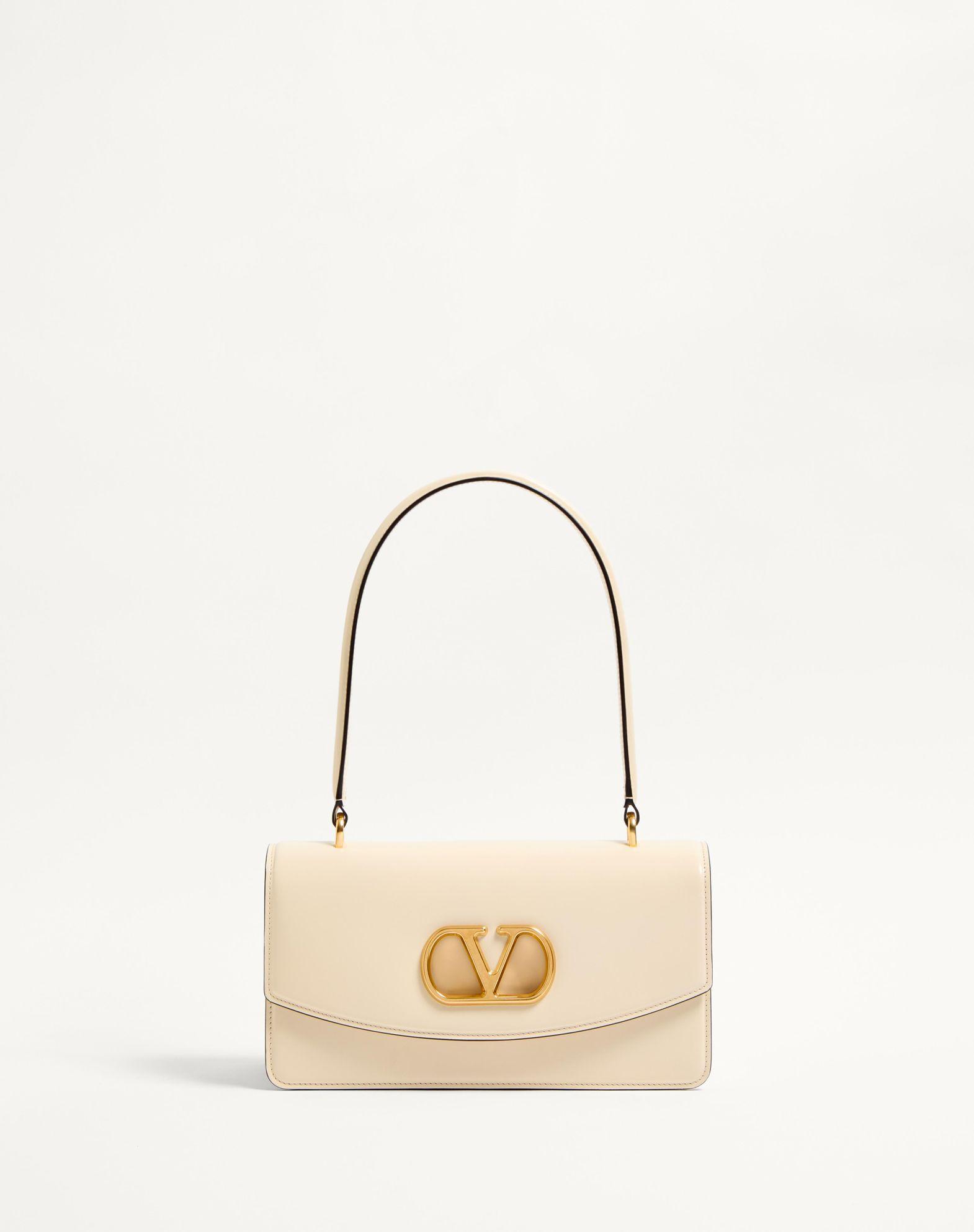 Valentino Garavani Vain Bag With Handle In Shiny Calfskin Product Image