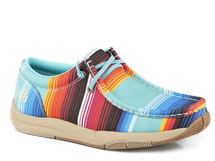 SALE Roper® Ladies' Serape Lace Up Chukkas Product Image