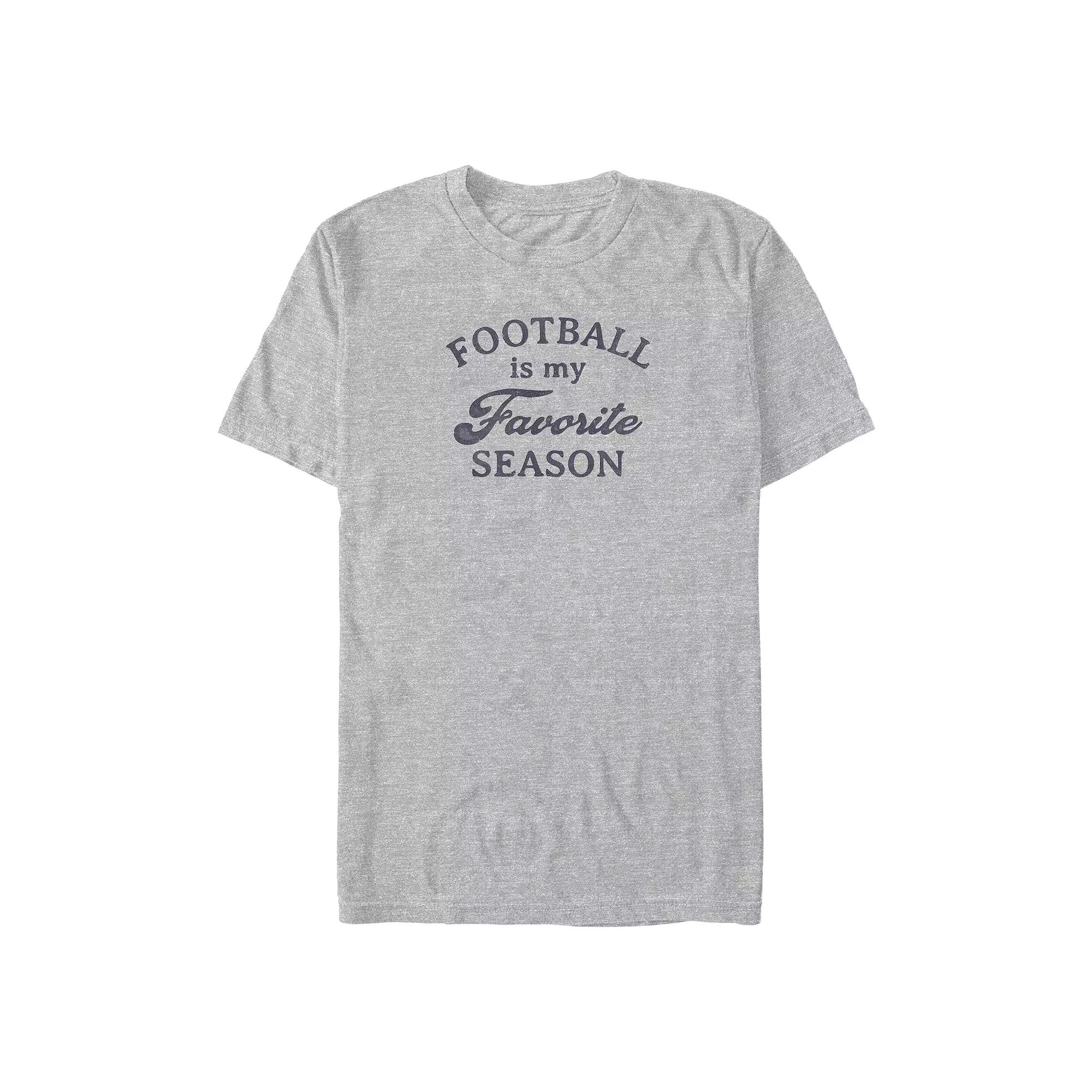 Big & Tall Football Is My Favorite Season Graphic Tee, Men's,  Product Image