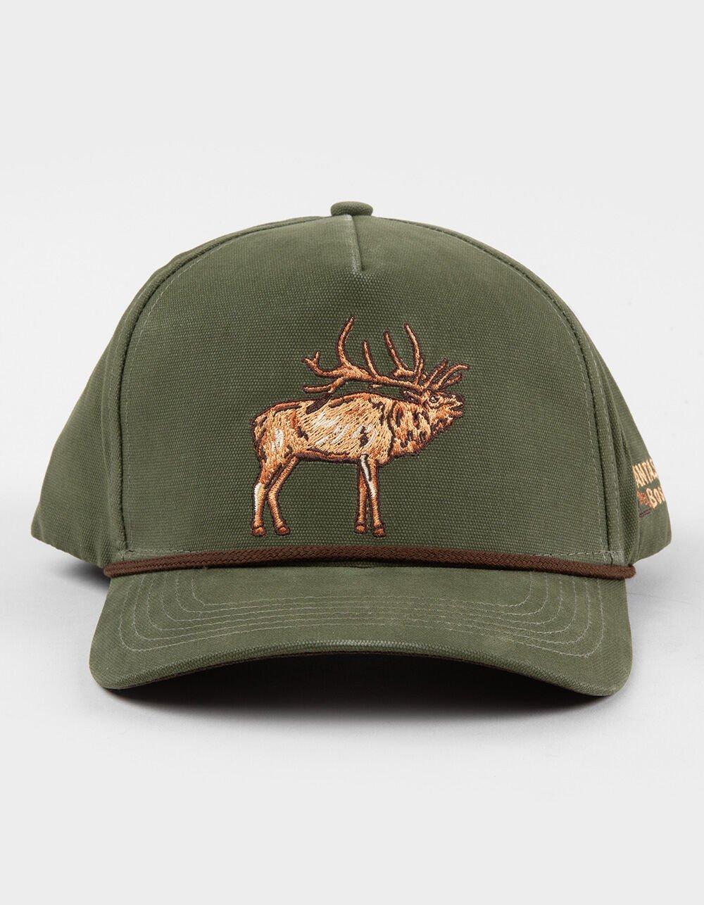 SENDERO PROVISIONS CO. Elk Snapback Hat - GREEN Product Image