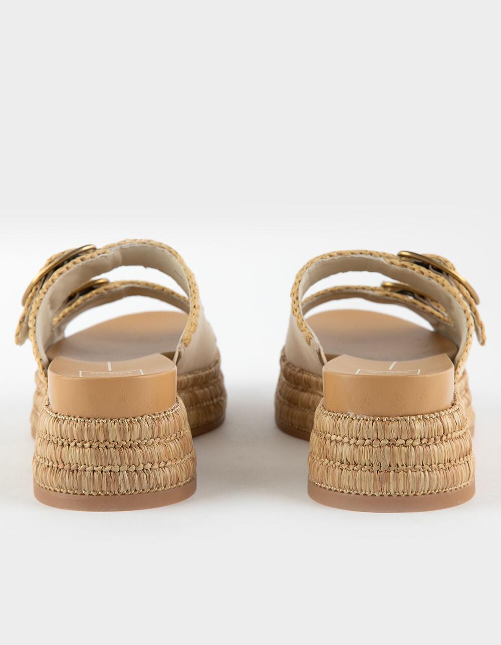 DOLCE VITA Wanika Womens Espadrille Platform Sandals - SAND Product Image