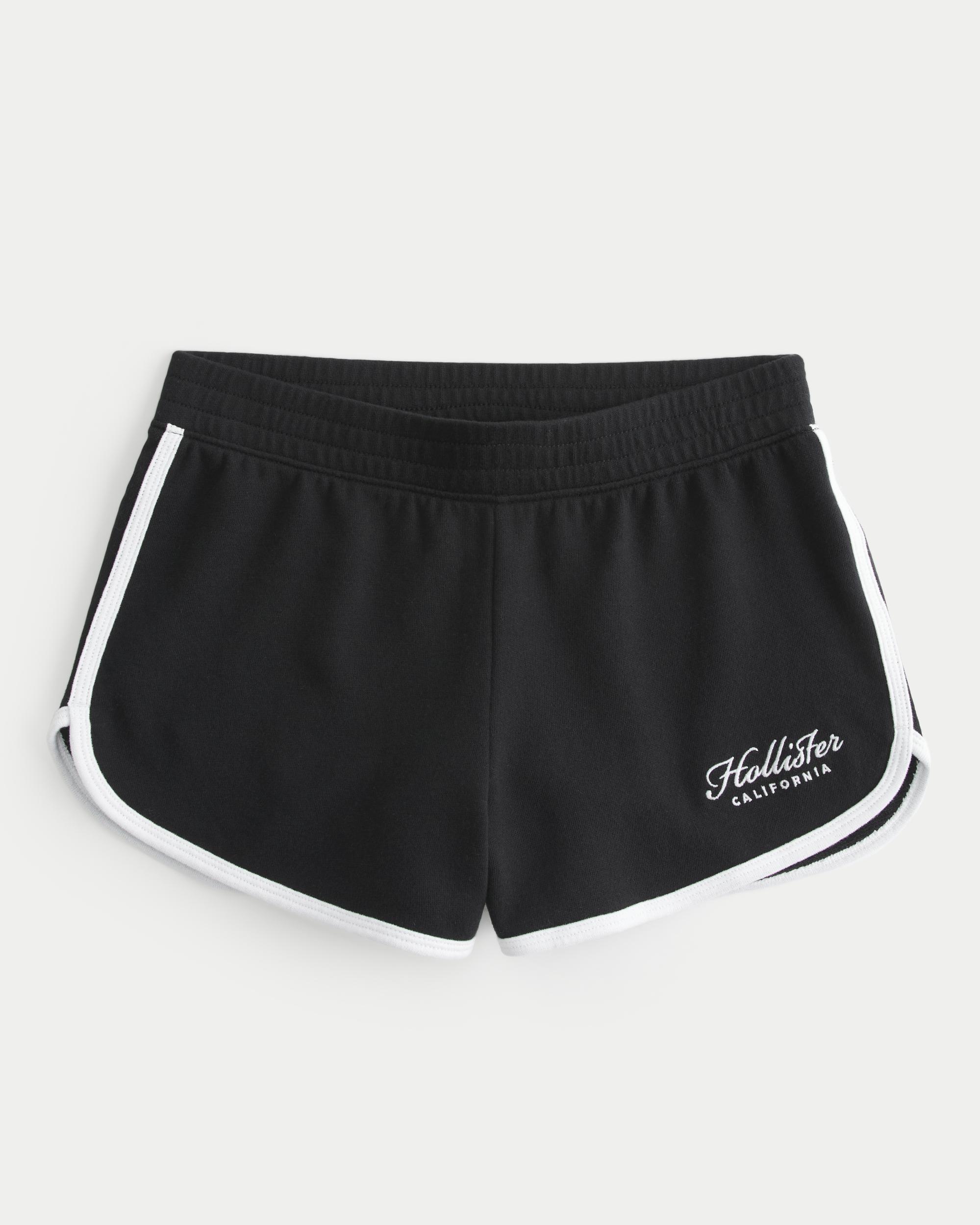 High-Rise Logo Shorts Product Image